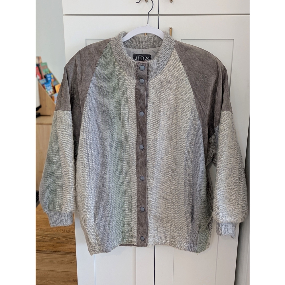 Vintage 1980s Jinx Mohair & Suade Canadian Jacket